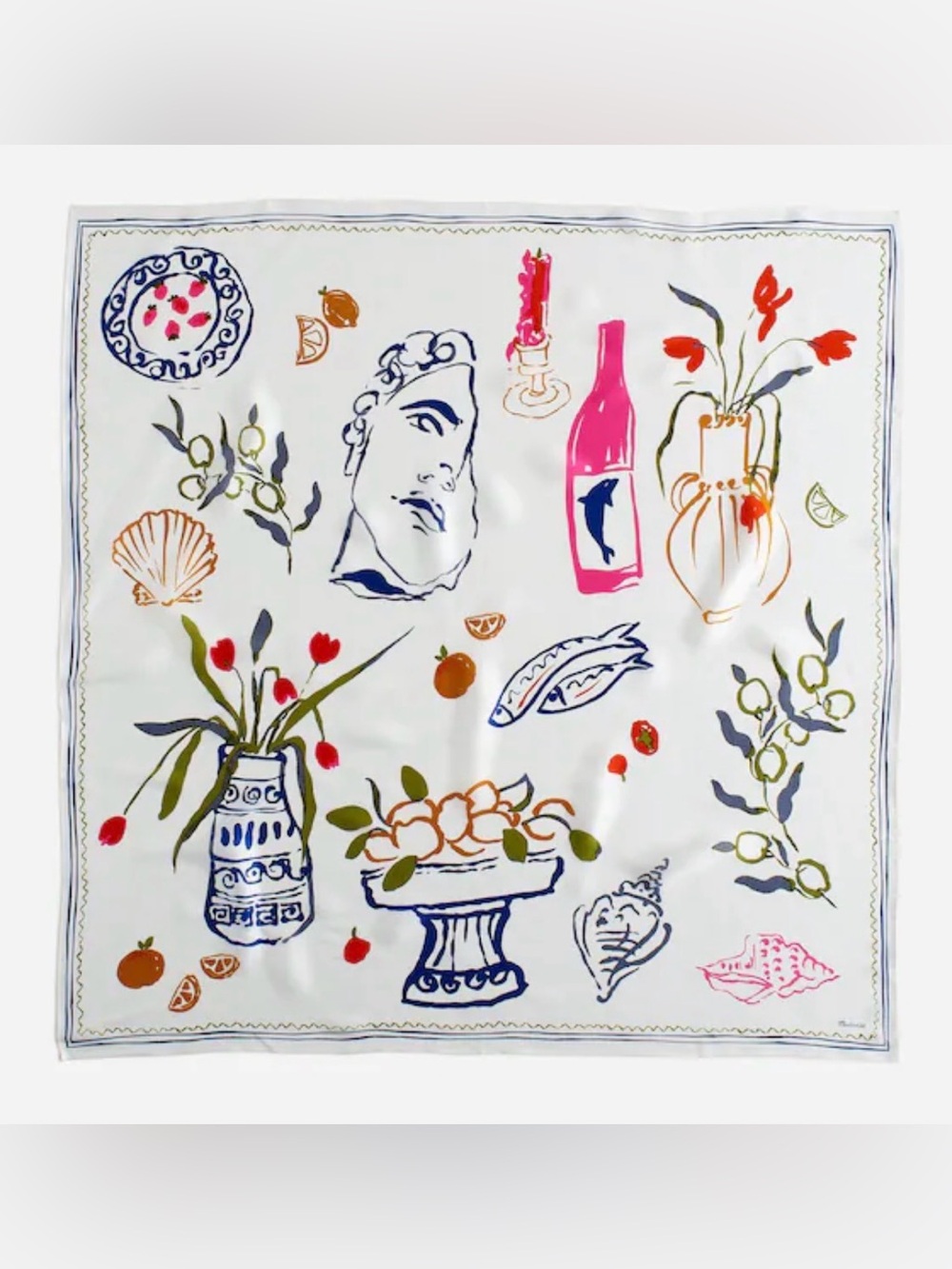 Madewell x Lisa Says Gah! Silk Bandana